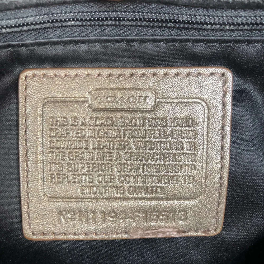 COACH Ashley Leather Hobo 2 strap